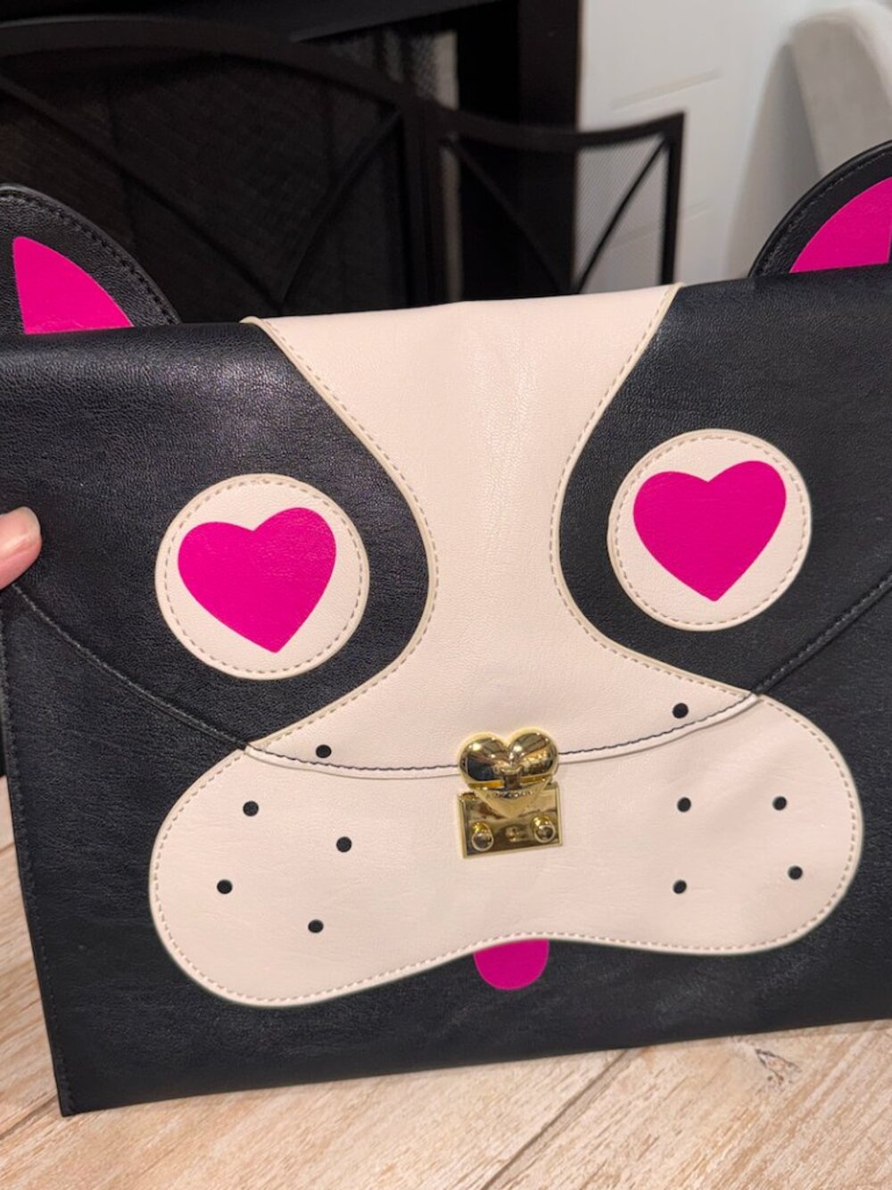 NWOT Betsey Johnson Cat Clutch Purse Bag